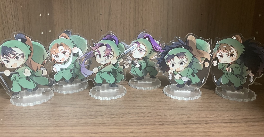 背中は任せろアクスタ