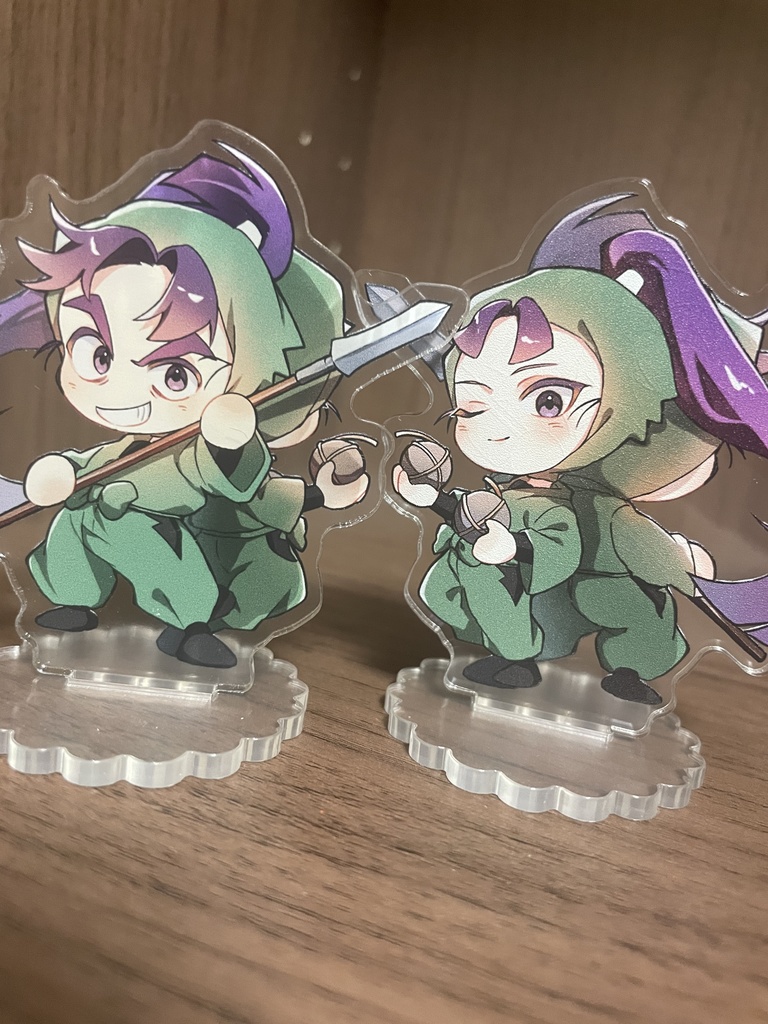 背中は任せろアクスタ