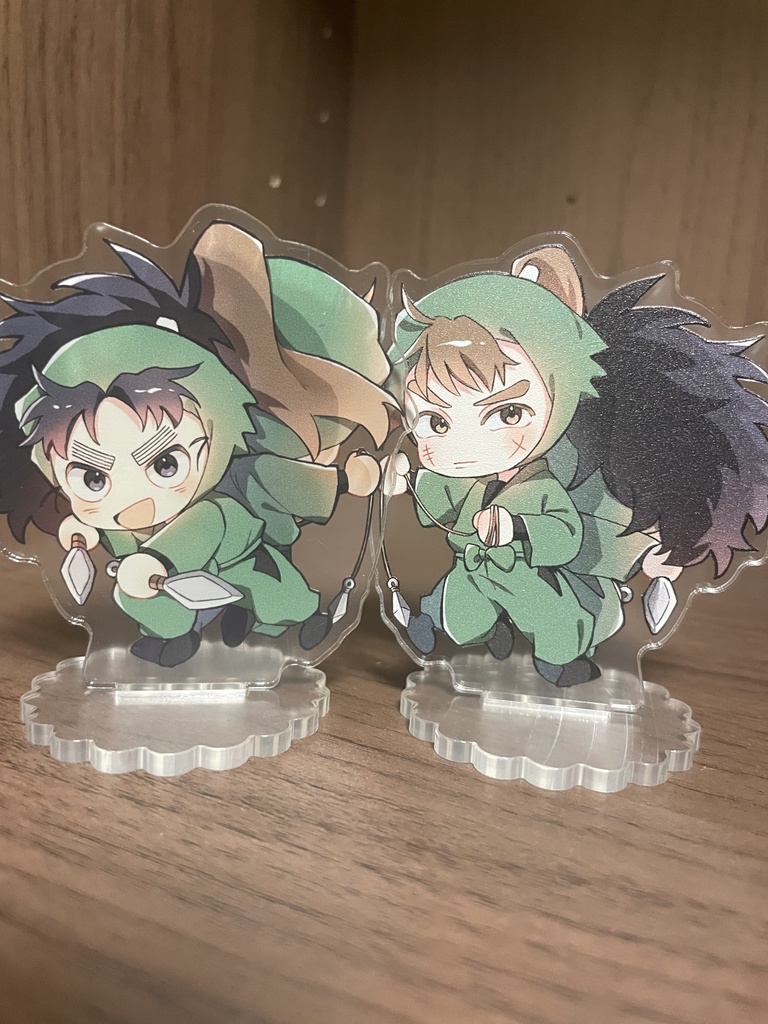 背中は任せろアクスタ