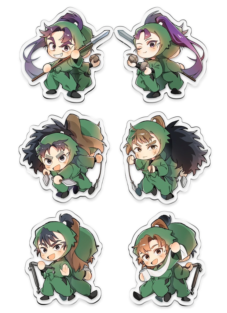 背中は任せろアクスタ