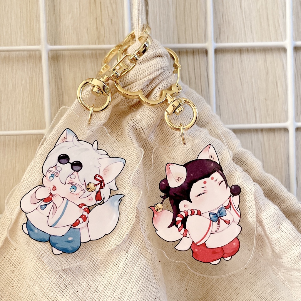 キツネなさいきょーアクキー