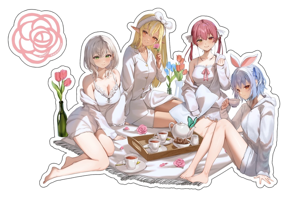 【非公式】3期生お泊まりアクスタ&チェキ風カードセット