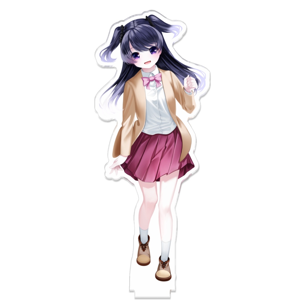 【再生産予約受付中】「最悪なる災厄人間に捧ぐ」つながるアクスタ125mm(クロ ふー)