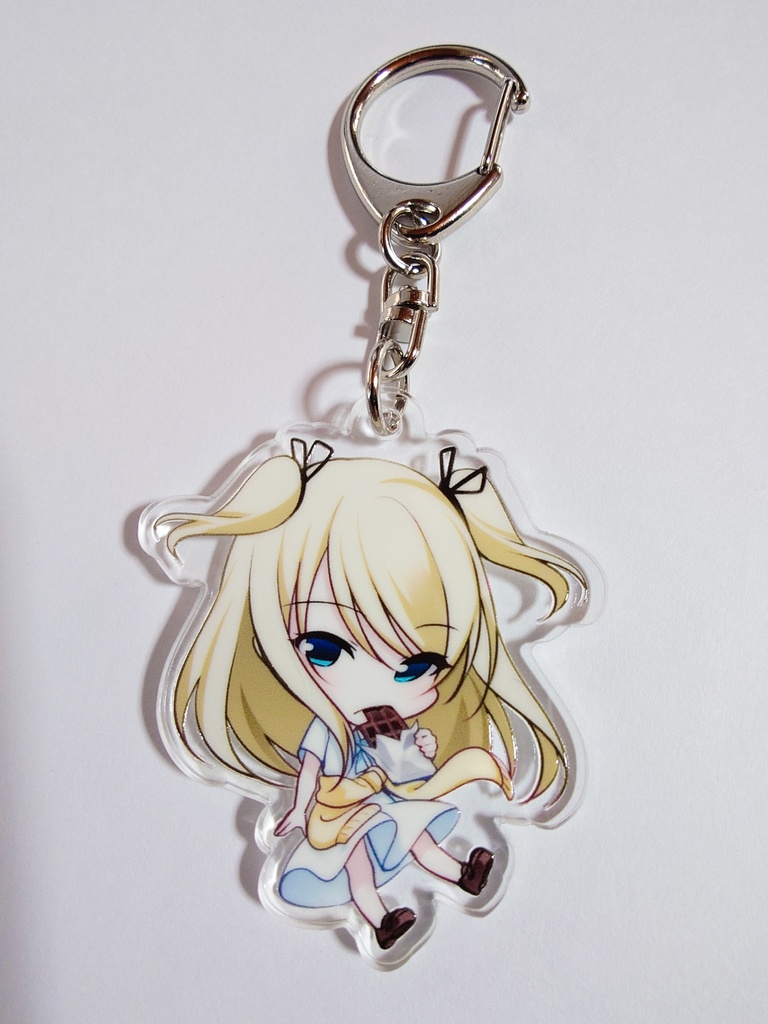 「ハッピールートを終わらせて」クルル　アクリルキーホルダー（50×50mm）