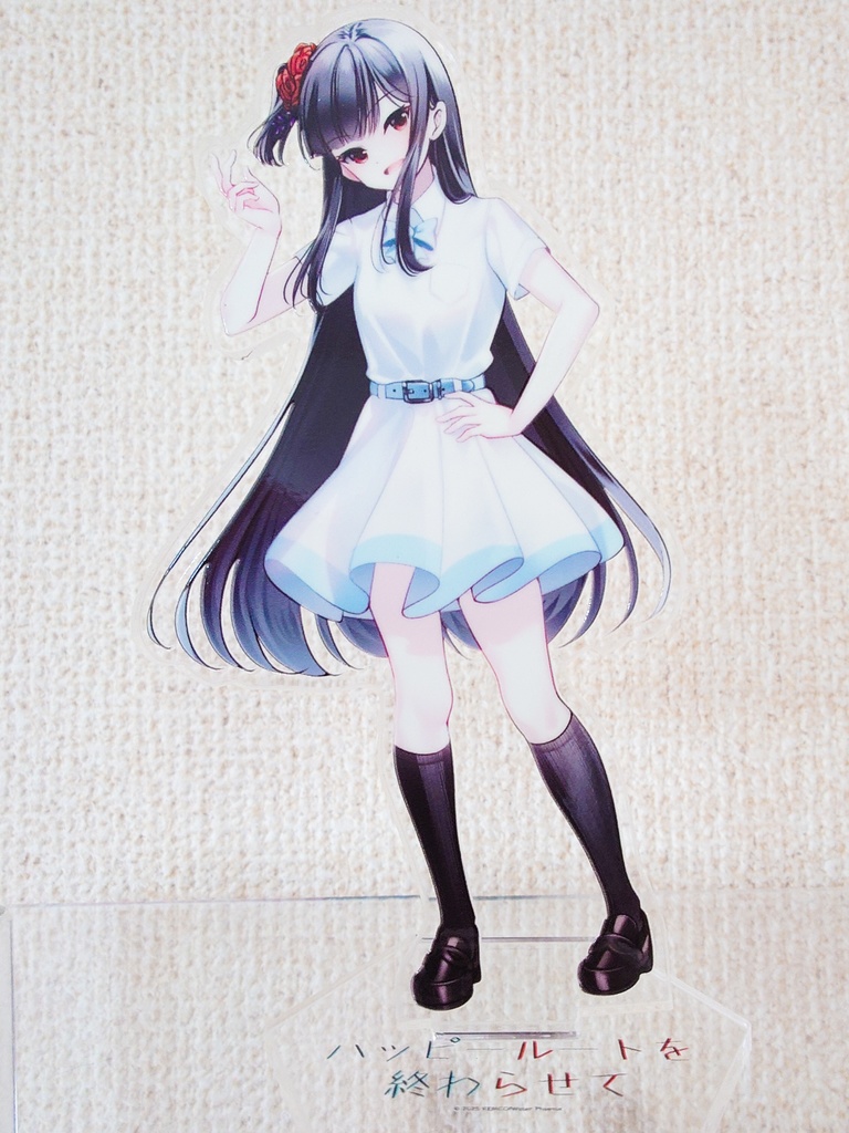 「ハッピールートを終わらせて」麗羅　アクリルスタンド（120×120mm）