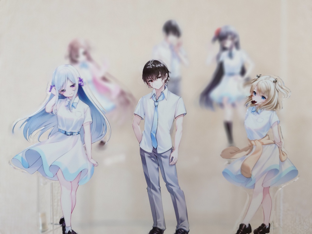 「ハッピールートを終わらせて」氷河 アクリルスタンド(120×120mm)★2026年再生産予定