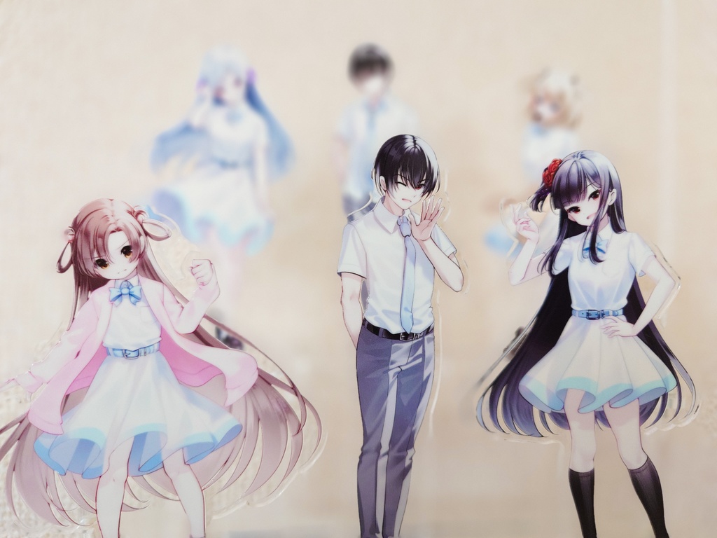 「ハッピールートを終わらせて」氷河 アクリルスタンド(120×120mm)★2026年再生産予定