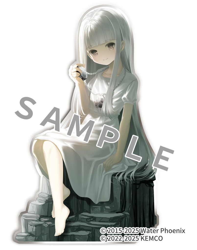 【予約受付中】「一緒に行きましょう逝きましょう生きましょう」１０周年記念　アサギリ　アクリルスタンド（サイズ2種類）