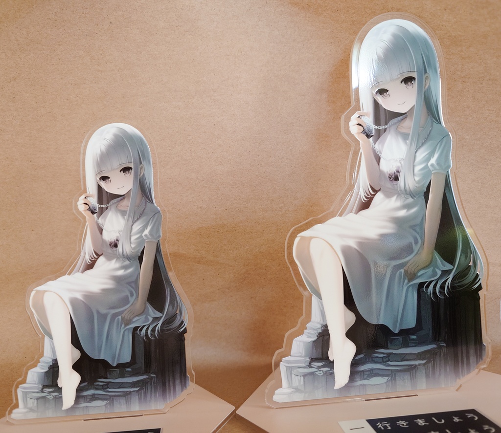 「一緒に行きましょう逝きましょう生きましょう」１０周年記念　アサギリ　アクリルスタンド（サイズ2種類）