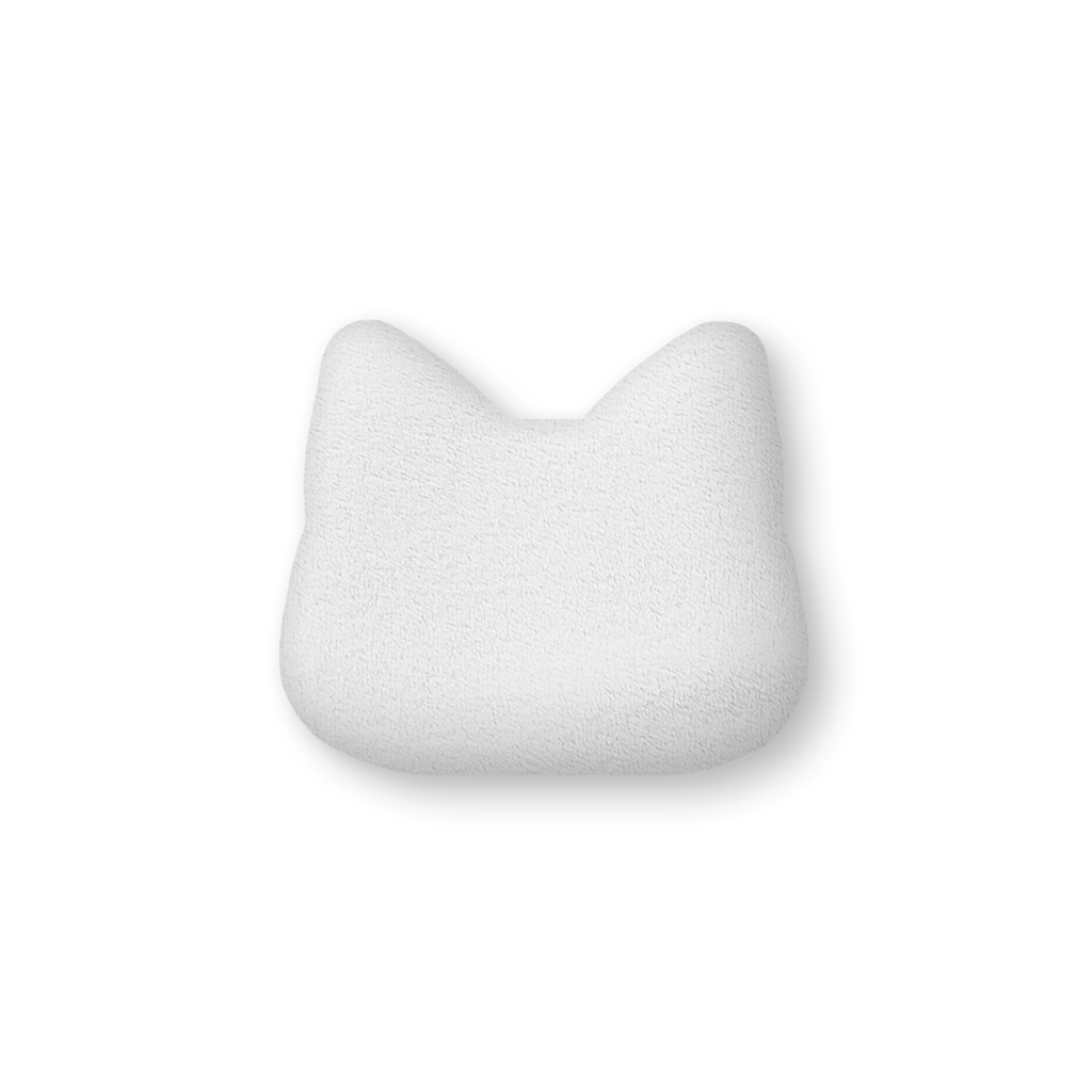 黒猫のハルのお顔ふかふかクッション