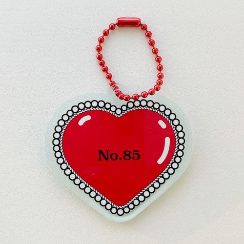 アクリルキーホルダー_加州清光_ハート02パール