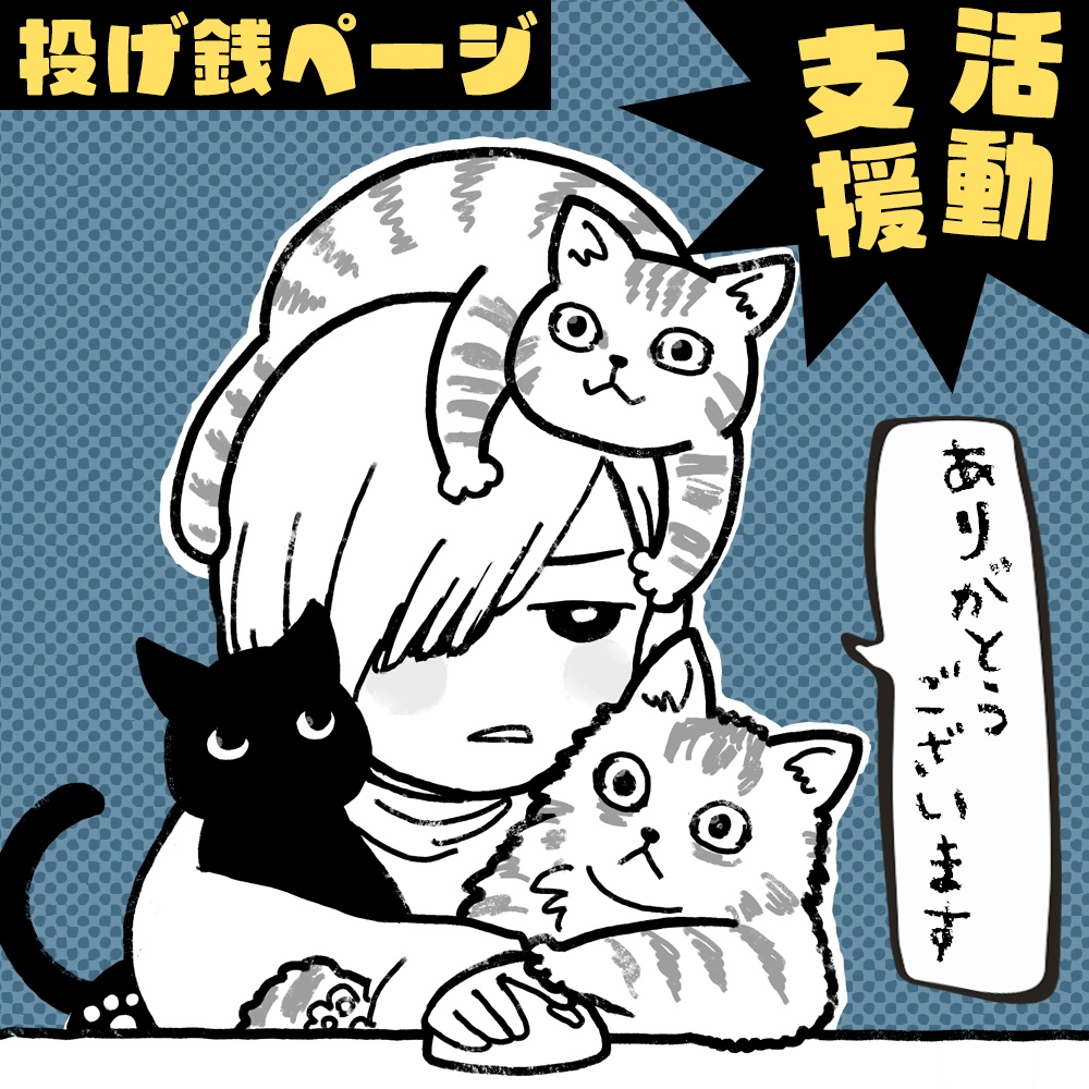 投げ銭ページ／活動支援用