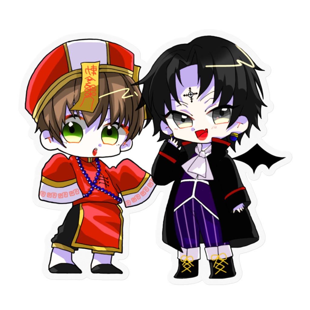 HxH ハロウィンステッカー