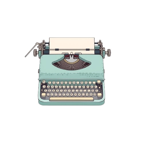 Blue Antique – かわいいアンティーク雑貨のクリップアート素材集(PNG形式)