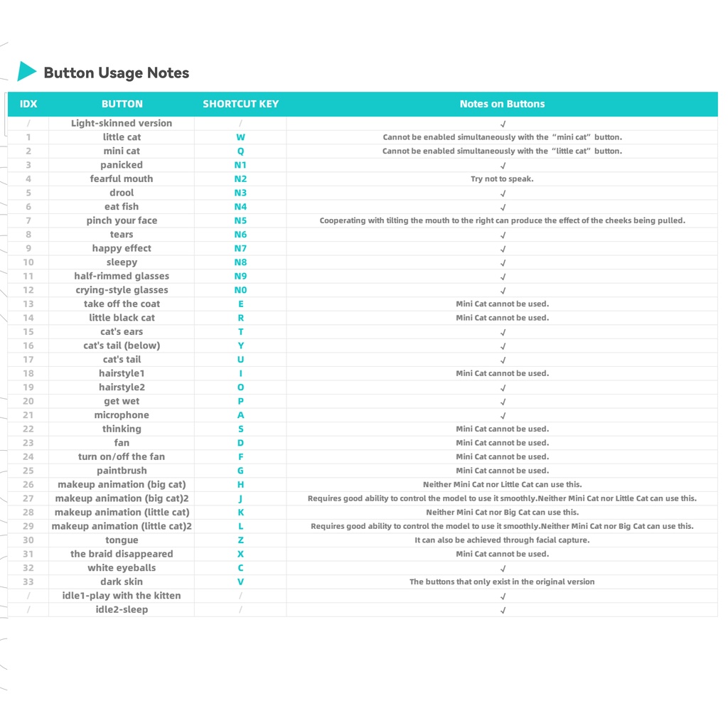 【live2d モデル】黑皮小猫