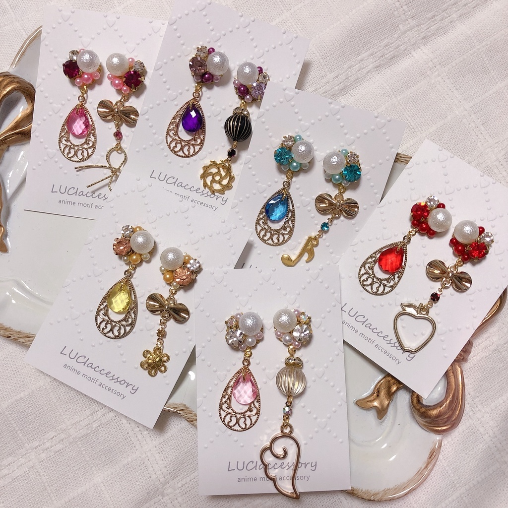 【まどマギ】アシンメトリーピアス