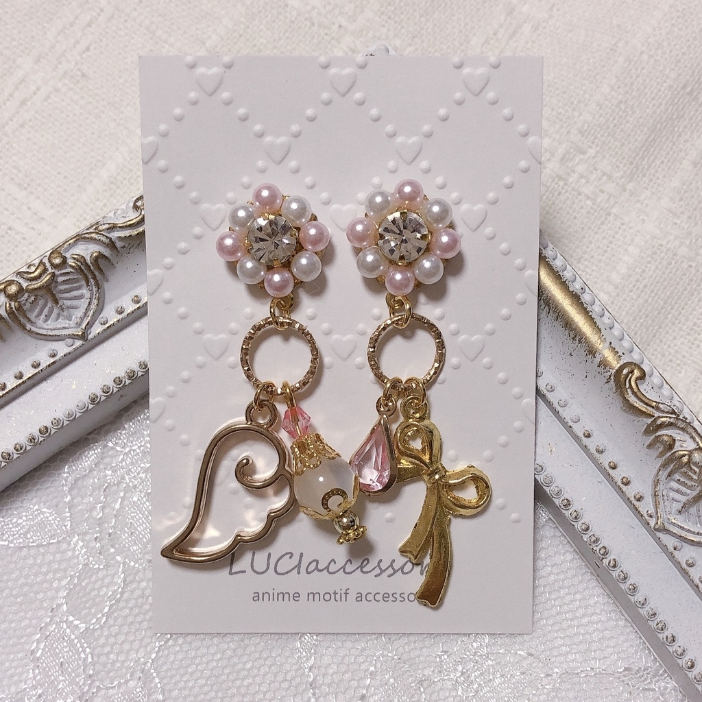 【まどマギ】ソウルジェムアシンメトリーピアス