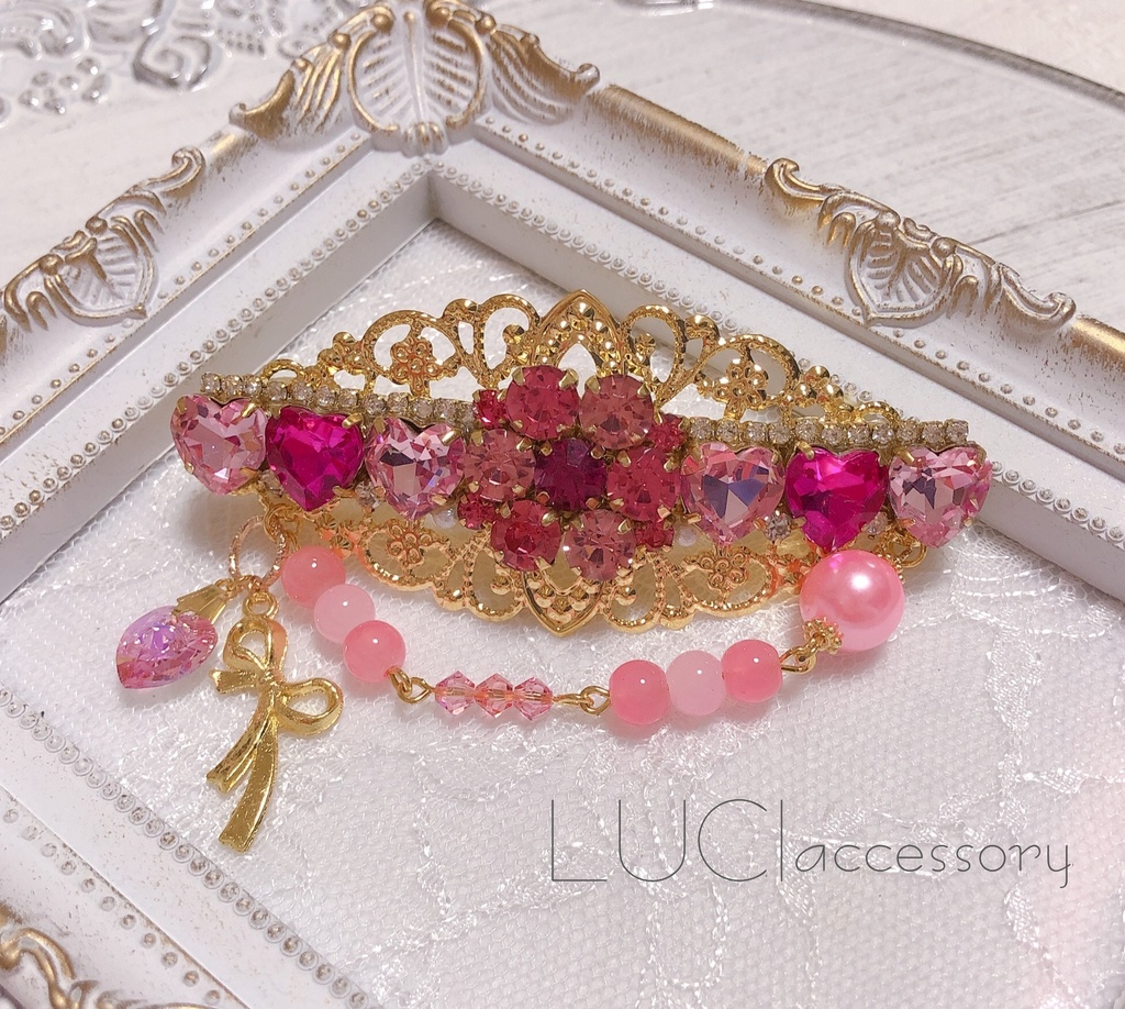 【まどマギ】1点限定バレッタ