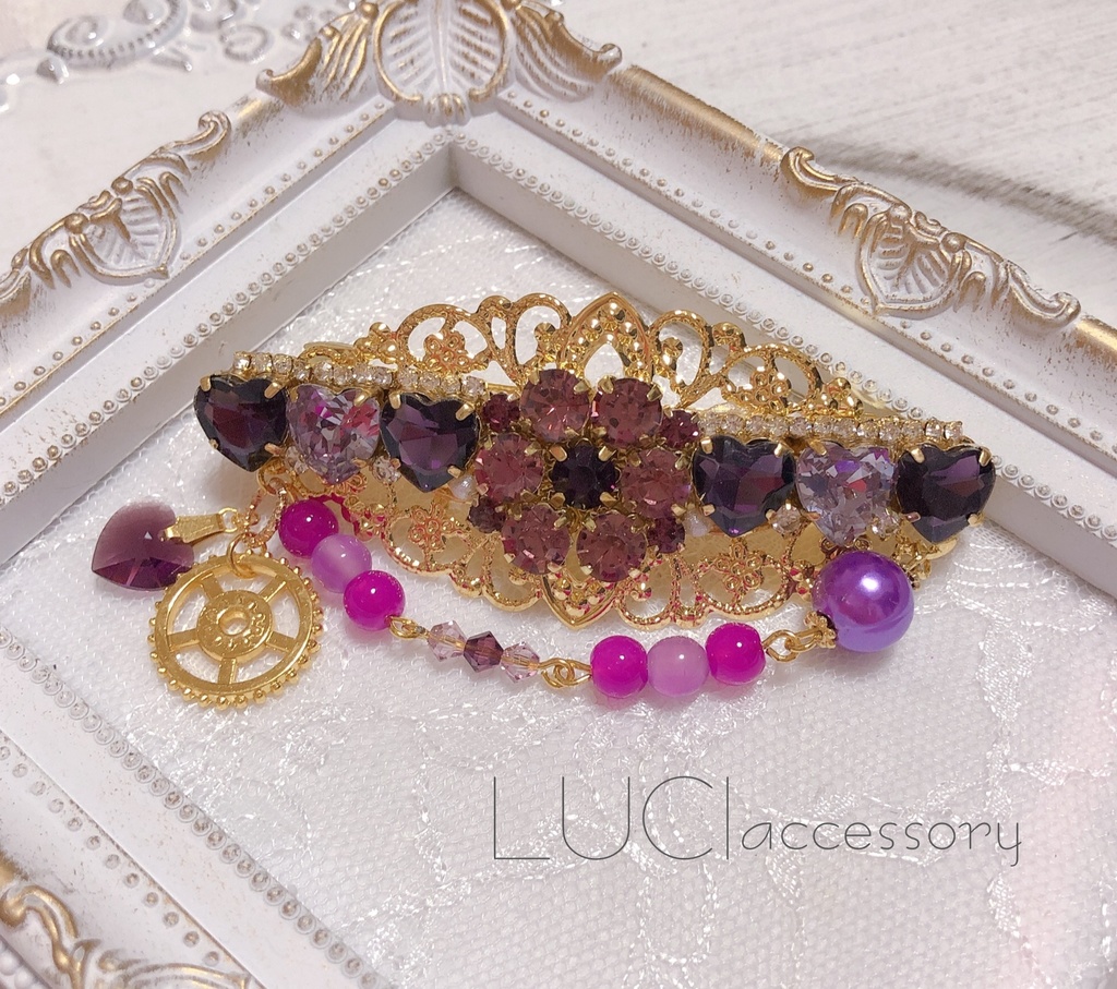 【まどマギ】1点限定バレッタ