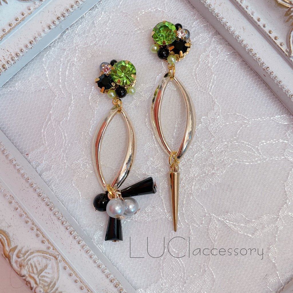 【ツイステ】ディアソムニア寮モチーフピアス