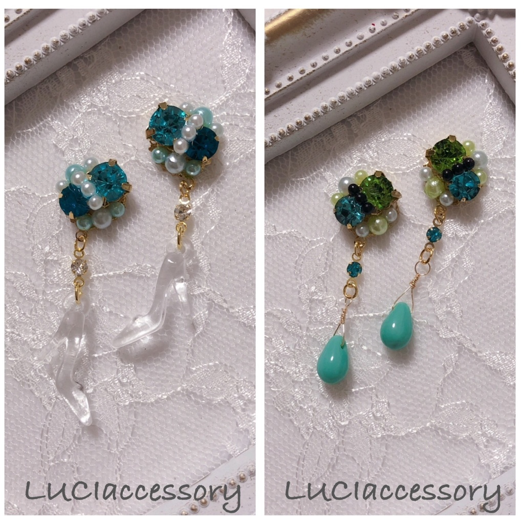 【ディズニー】ディズニープリンセスイメージピアス