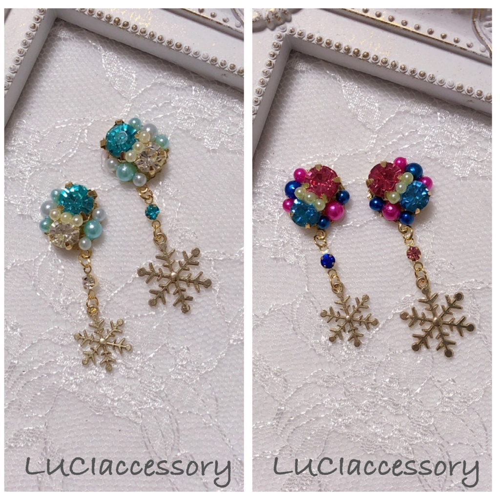 【ディズニー】ディズニープリンセスイメージピアス