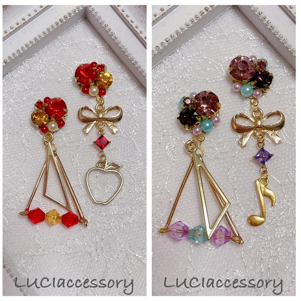 【マクロスΔ】モチーフピアス
