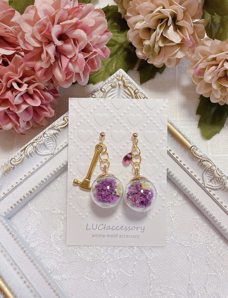 【マギレコ】ガラスドームピアス