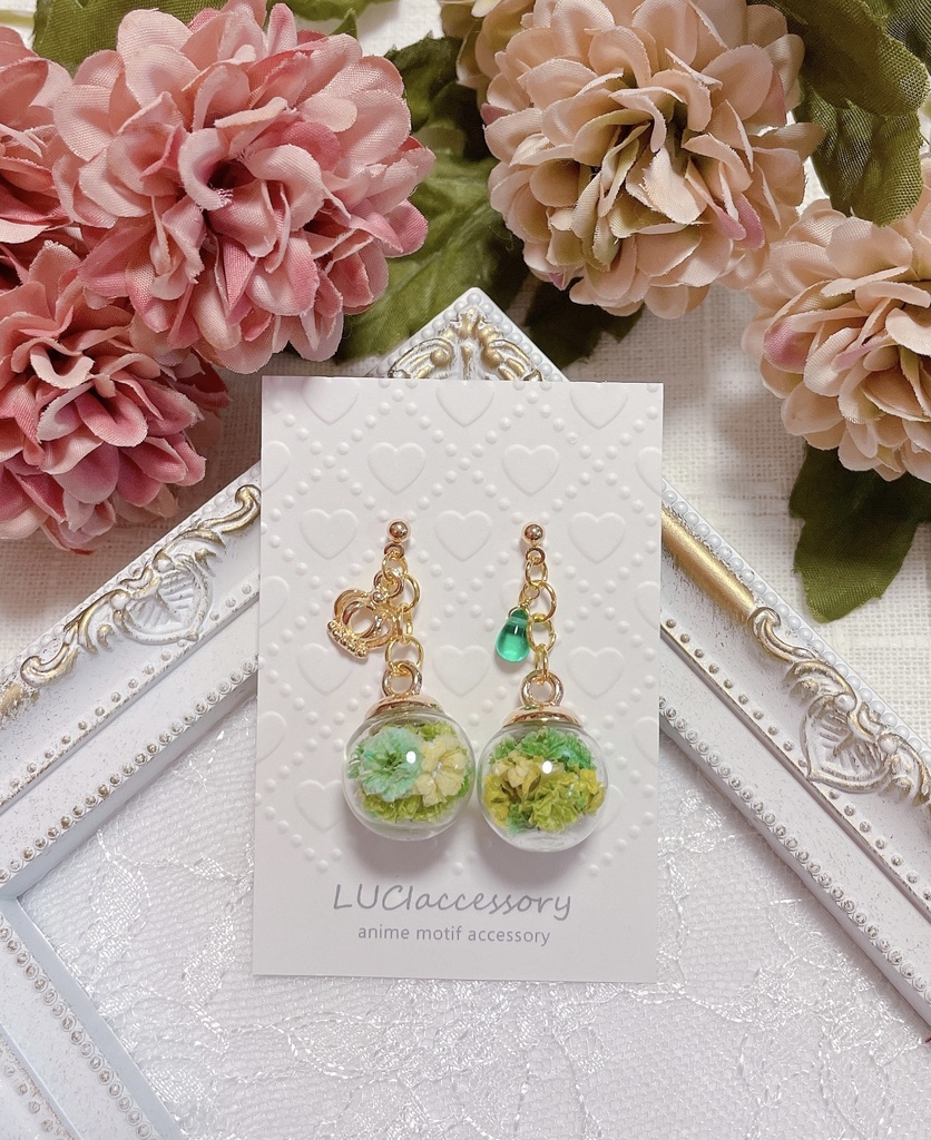 【マギレコ】ガラスドームピアス