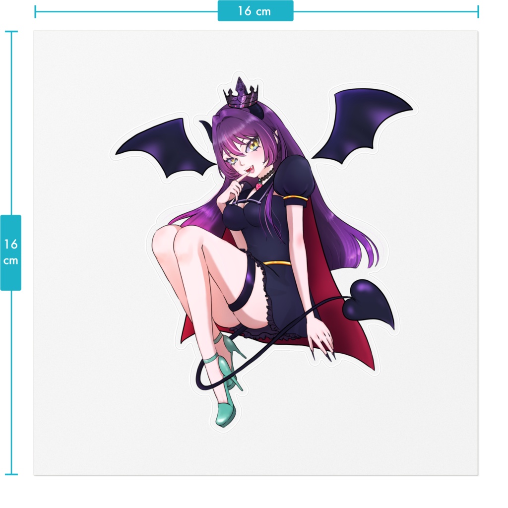 【王を称えよ】記念ステッカー【限定デザイン】