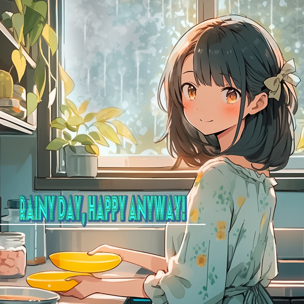Rainy Day, Happy Anyway!