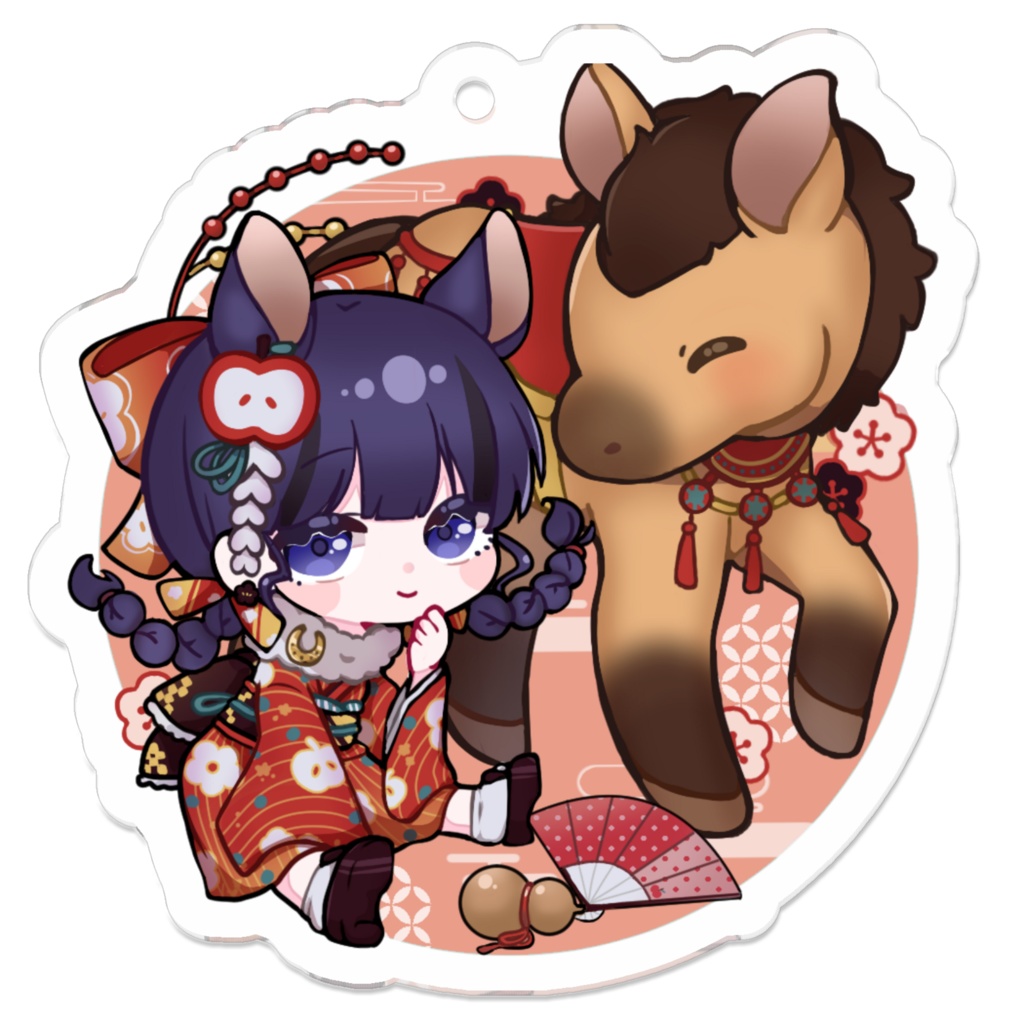 【2026年午年】オリジナルアクリルキーホルダー