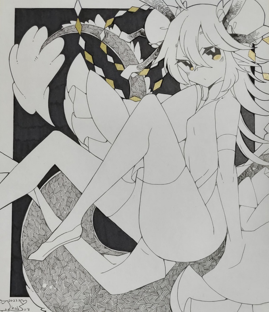 オリジナル色紙(ぱお)(中色紙①)