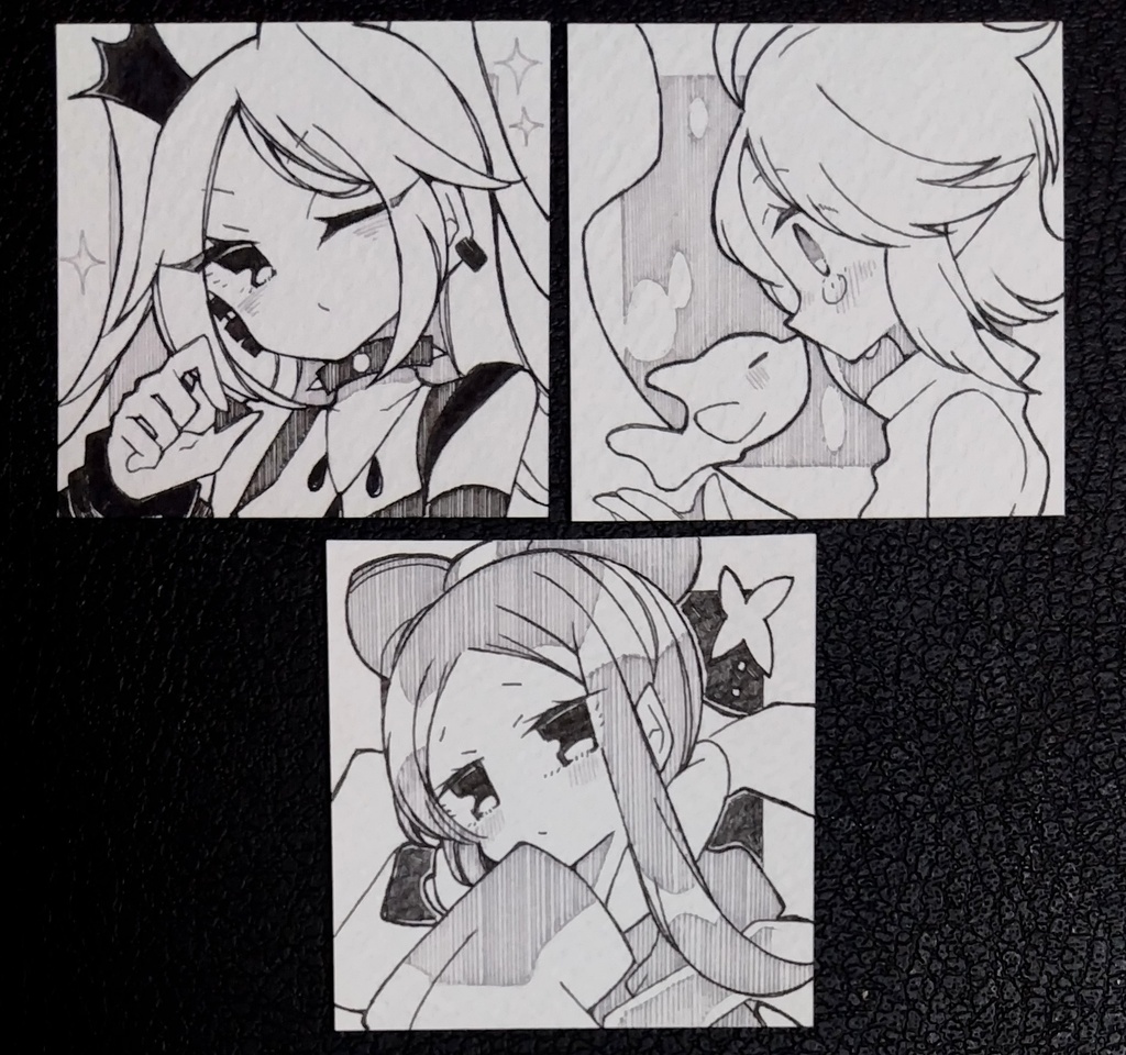 ポップン女子キャラミニ原画②