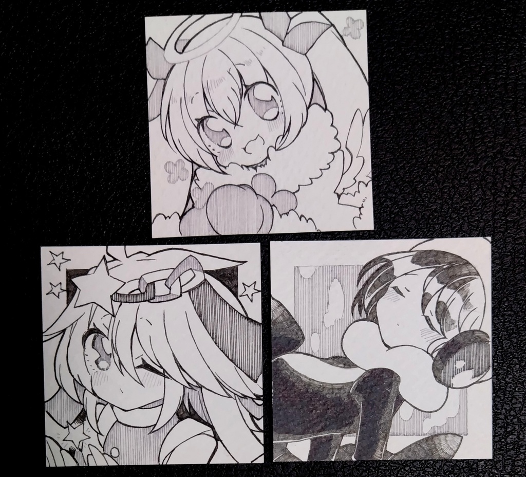 ポップン女子キャラミニ原画③