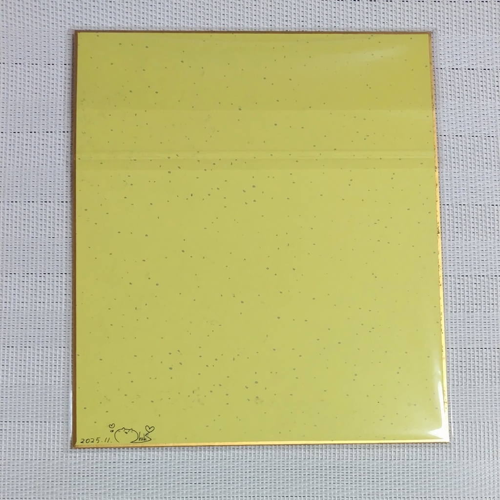 ※桔梗さん色紙(没衣装)