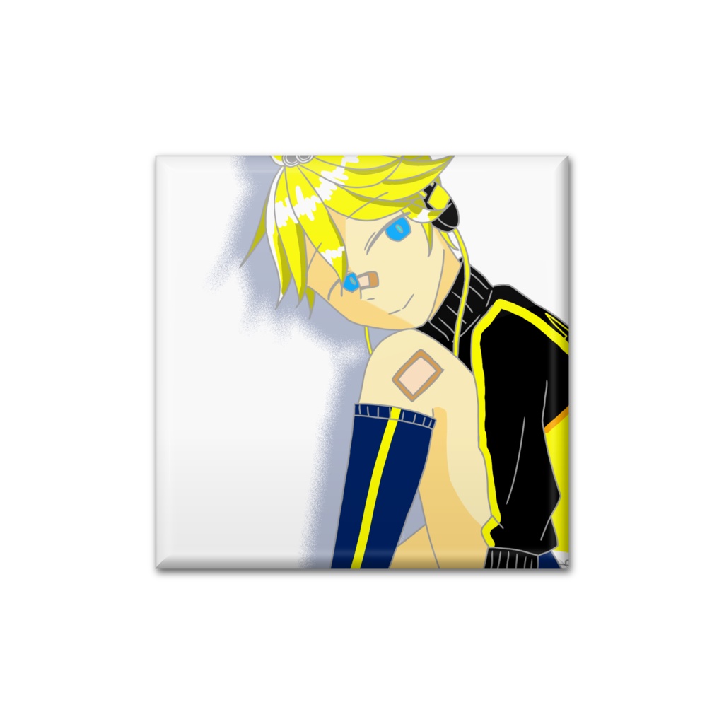 鏡音レンモジュールスタイリッシュエナジーL缶バッジ