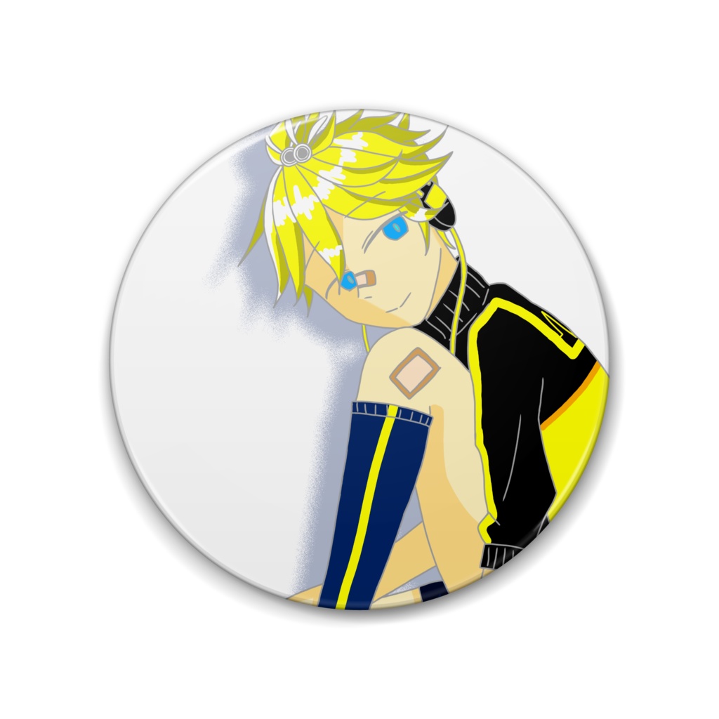 鏡音レンモジュールスタイリッシュエナジーL缶バッジ