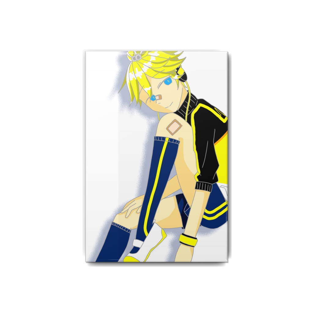 鏡音レンモジュールスタイリッシュエナジーL缶バッジ