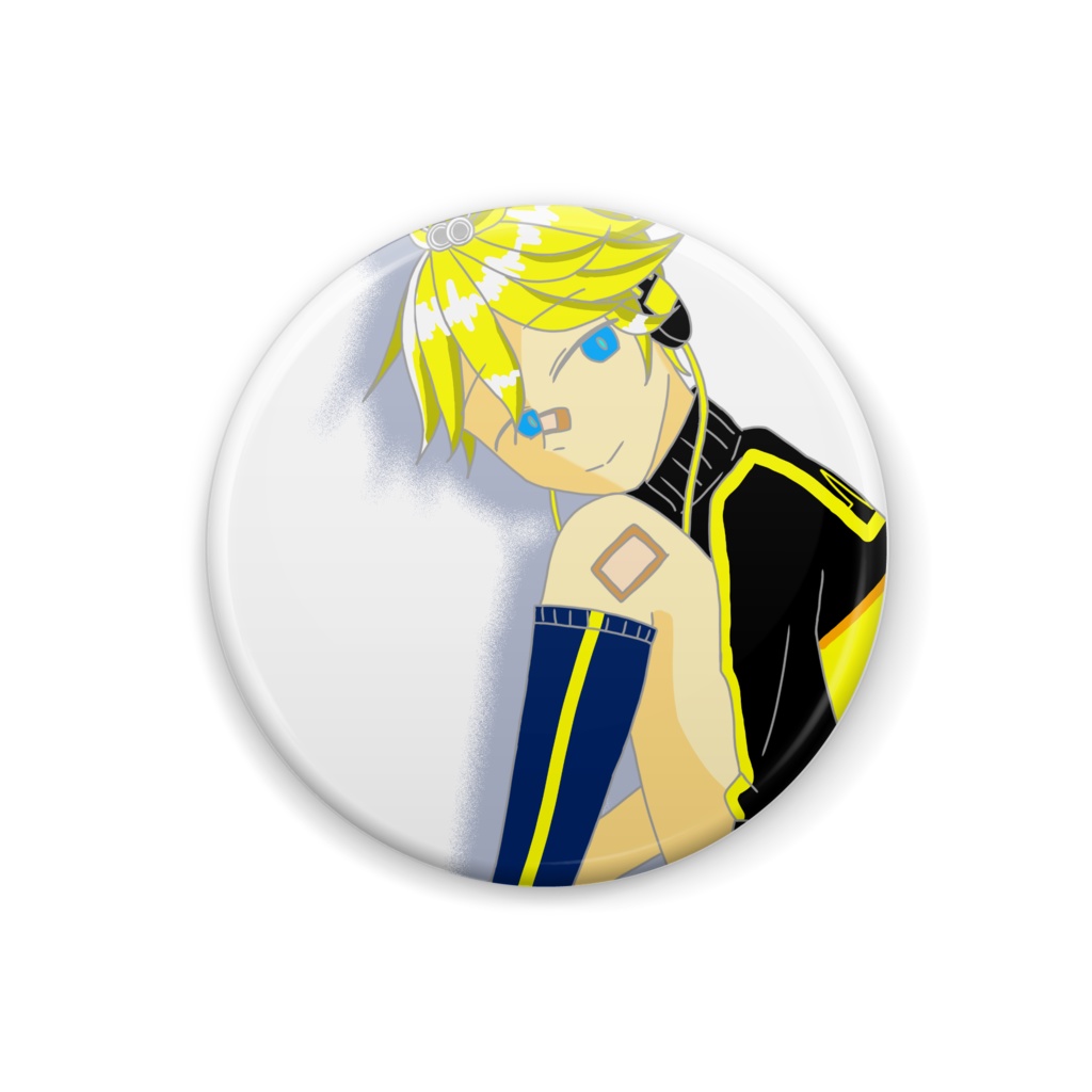 鏡音レンモジュールスタイリッシュエナジーL缶バッジ