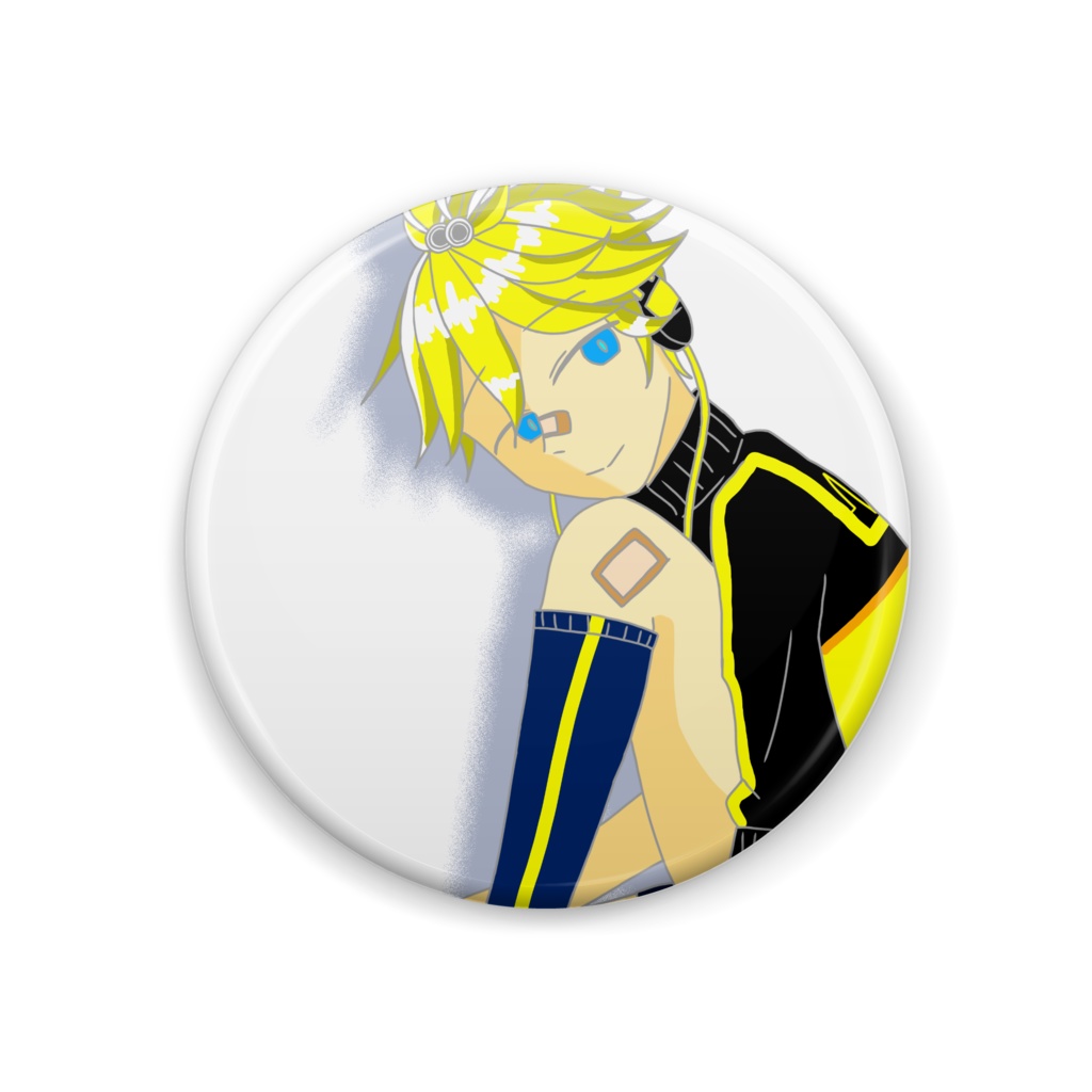 鏡音レンモジュールスタイリッシュエナジーL缶バッジ