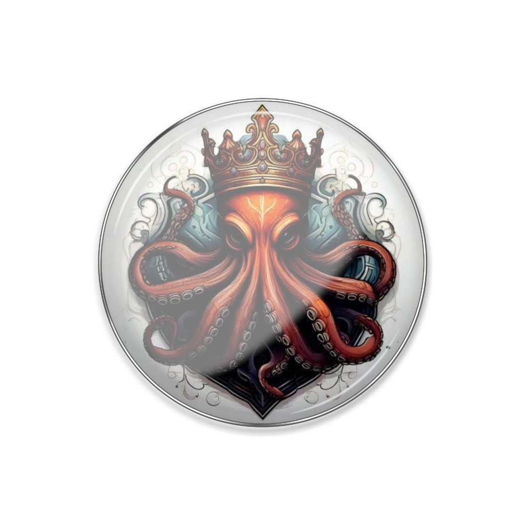 蛸墨🐙ピンバッジ