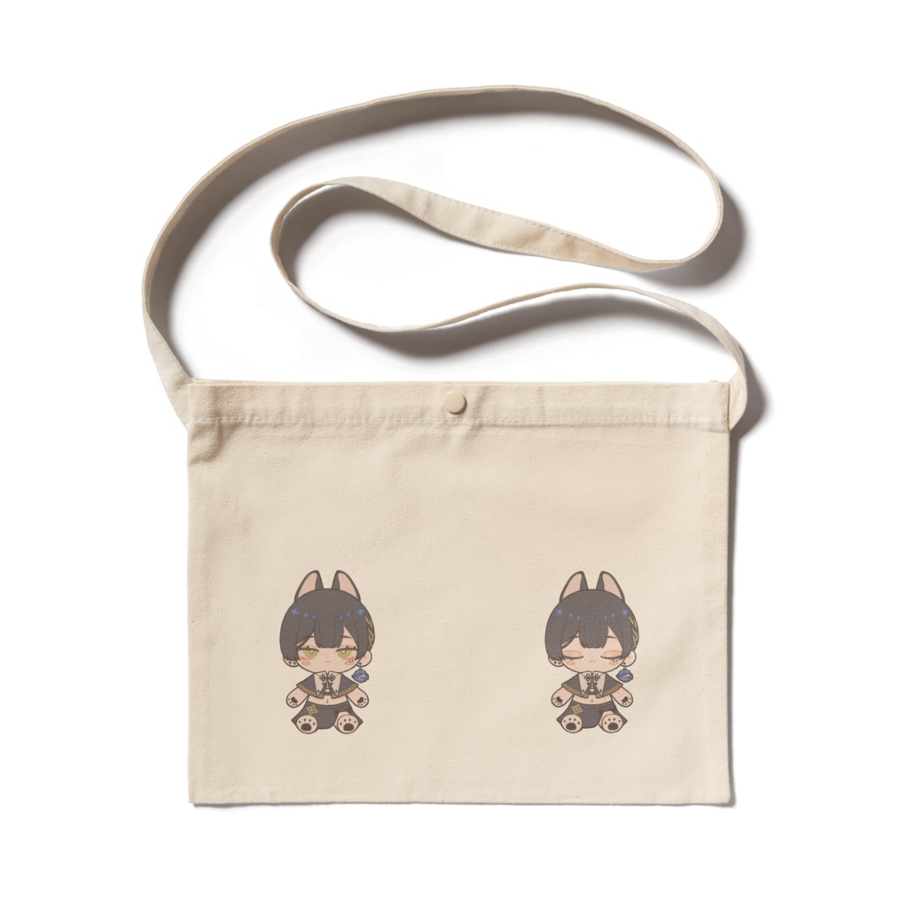  銀蓮くんぬいぐるみ風サコッシュ