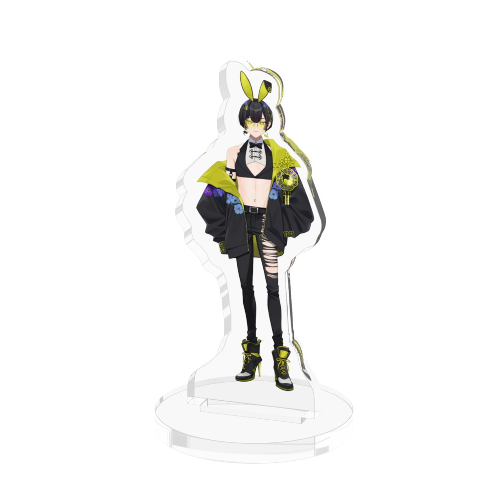 邪道バニーアクリルフィギュアDa！