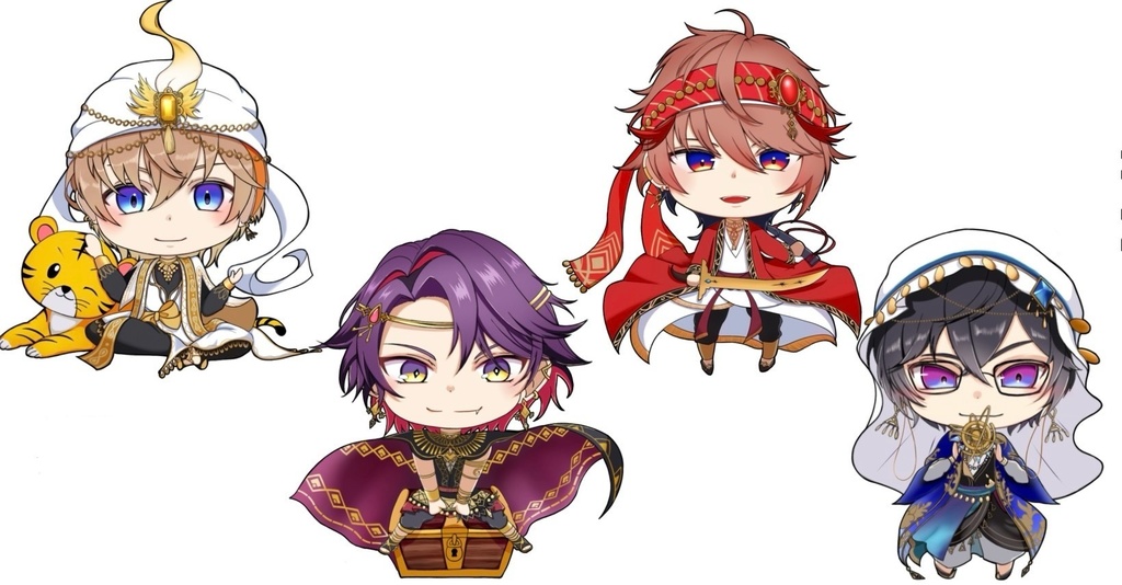 【非公式】アクリルスタンド(めちゃつえ、ヴォルタ)