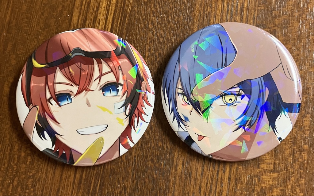 缶バッジセット（ぎゃうるふ1stアニバーサリーver）