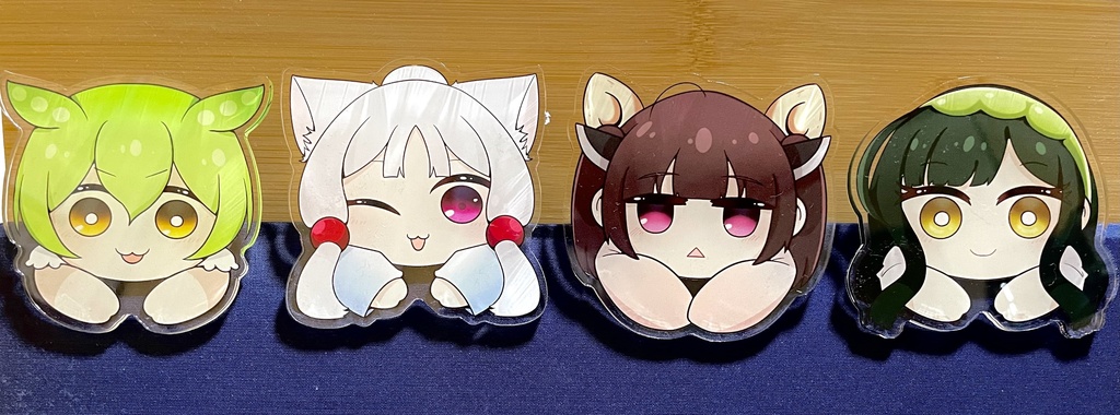 ずんだもん【アクリルみまもりクリップ】