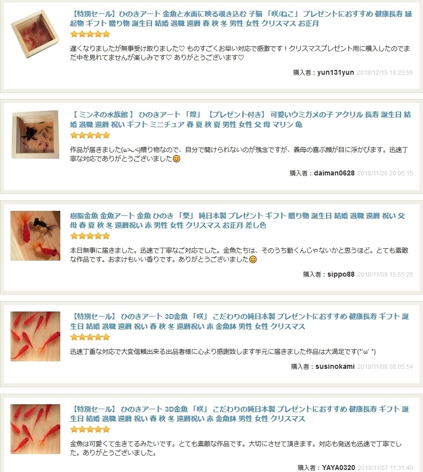 樹脂金魚 3D金魚 「祭」 プレゼント 長寿 商売繁盛 開運 還暦 結婚 金運上【こだわりと安心の純日本製】