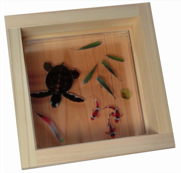 ウミガメ アート 煌 プレゼント 海亀 縁起物 還暦 誕生日 ギフト 結婚 男性 女性 ギフト 贈り物 母の日