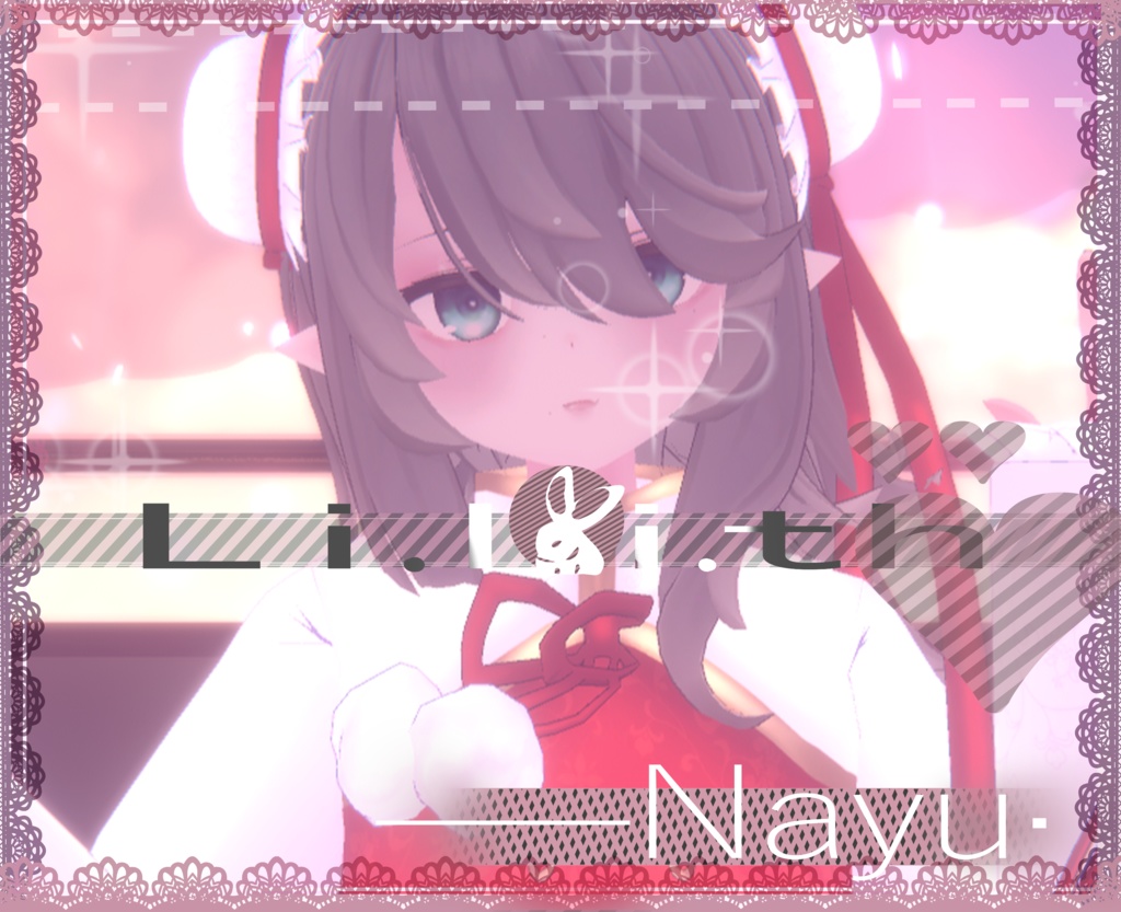 【ナユ/Nayu専用】White&pink Skin·Eye texture*9種·地雷系make up·sick kawaii nail